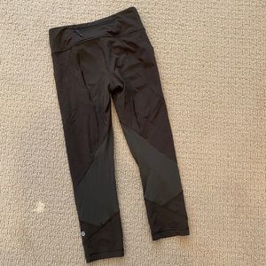 Lululemon Pace Rival Crop Luxtreme 22" Olive green